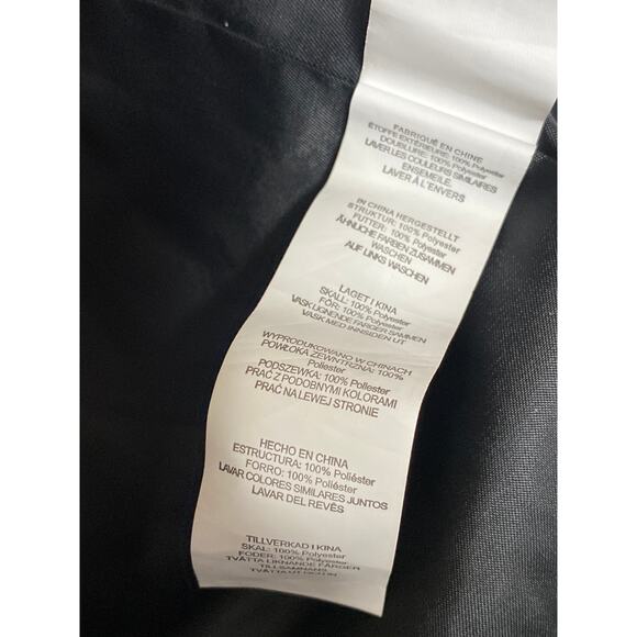 Missguided Women Black Fleece Button Teddy Collared Longline Coat Jacket Size 2 - Picture 5 of 5